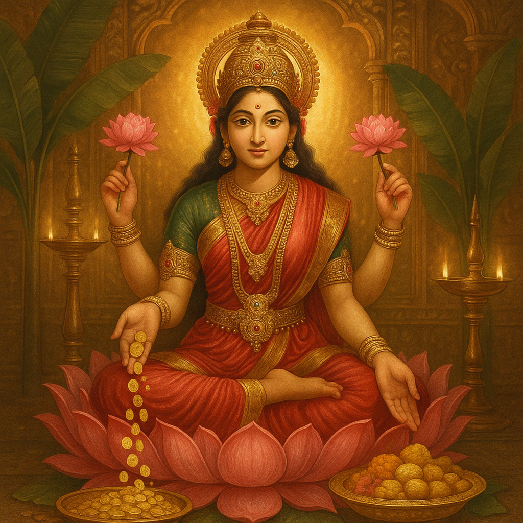 Laxmi Pooja (లక్ష్మీ పూజ)
